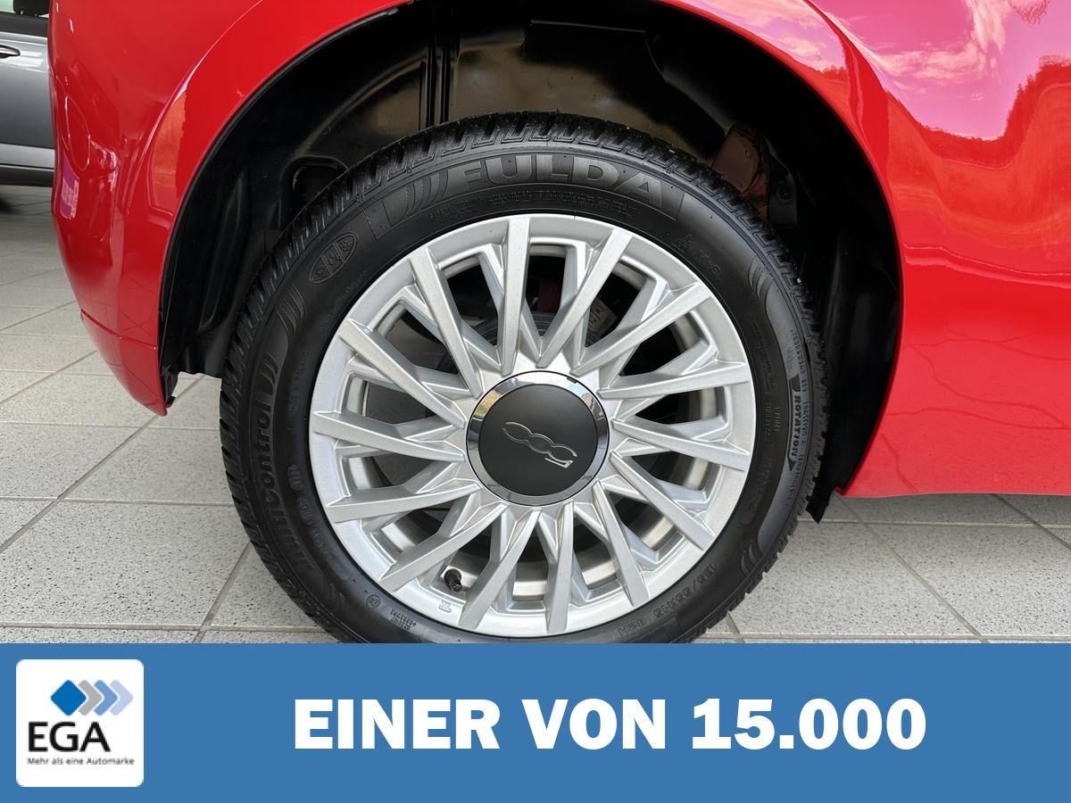 Fiat 500 1.0 Mild Hybrid Dolcevita Pannodach Klima Car Play