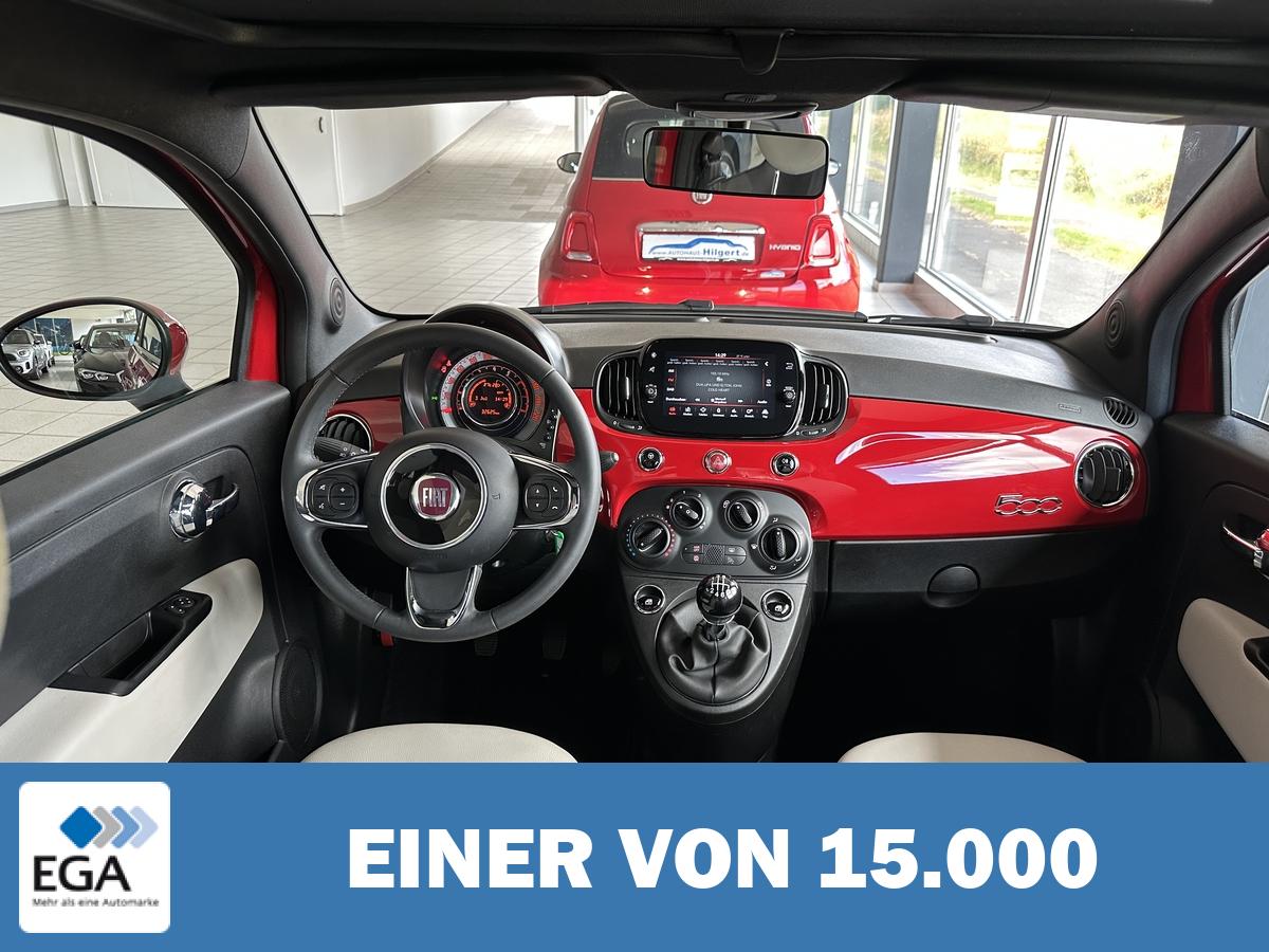 Fiat 500 1.0 Mild Hybrid Dolcevita Pannodach Klima Car Play