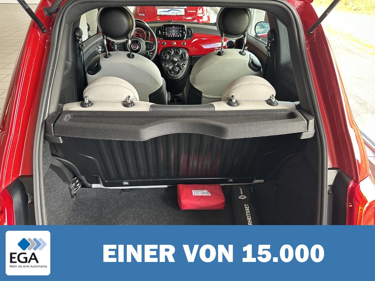 Fiat 500 1.0 Mild Hybrid Dolcevita Pannodach Klima Car Play