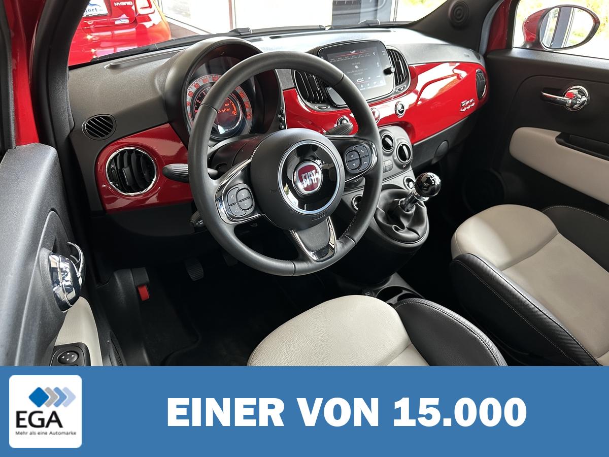 Fiat 500 1.0 Mild Hybrid Dolcevita Pannodach Klima Car Play