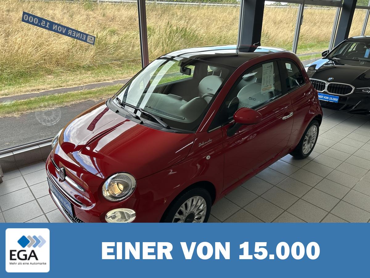 Fiat 500 1.0 Mild Hybrid Dolcevita Pannodach Klima Car Play