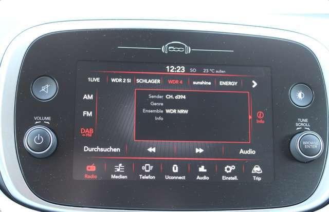 Fiat 500X City Cross 1.6 E-torQ -T LED Kamera Apple CarPlay