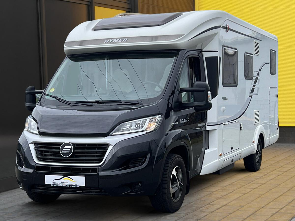 HYMER / ERIBA / HYMERCAR Tramp SL 588 Solar+Markise+Sat TV+Navi+Kamera