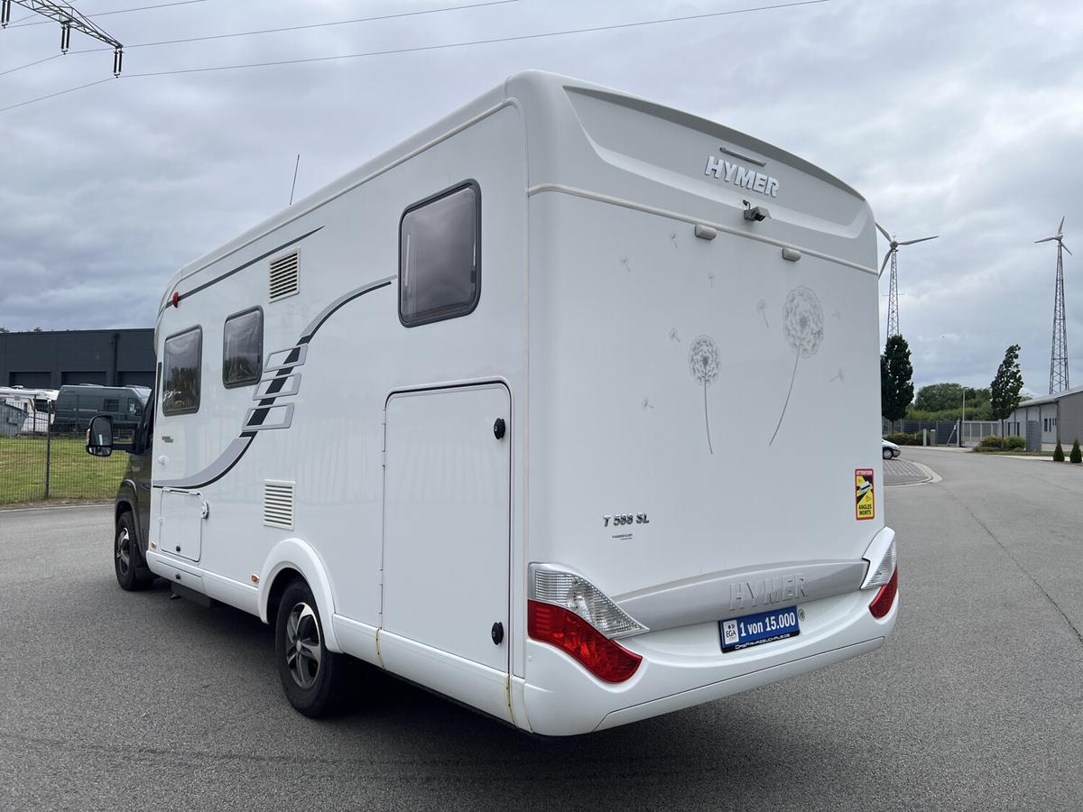 HYMER / ERIBA / HYMERCAR Tramp SL 588 Solar+Markise+Sat TV+Navi+Kamera