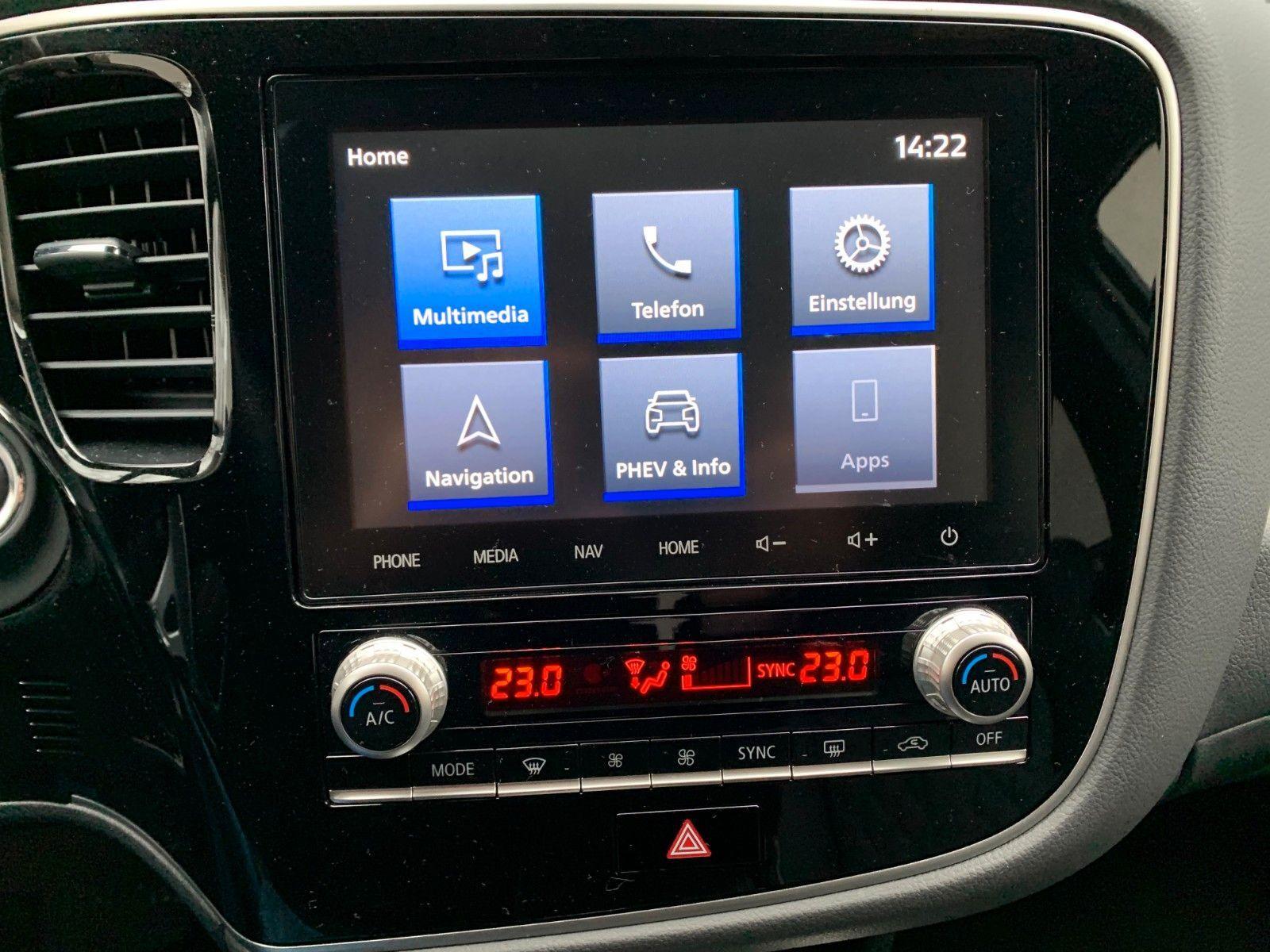 Mitsubishi Plug-in Hybrid Outlander Outlander PHEV , Voll-LED, Allrad, Leder, AHK