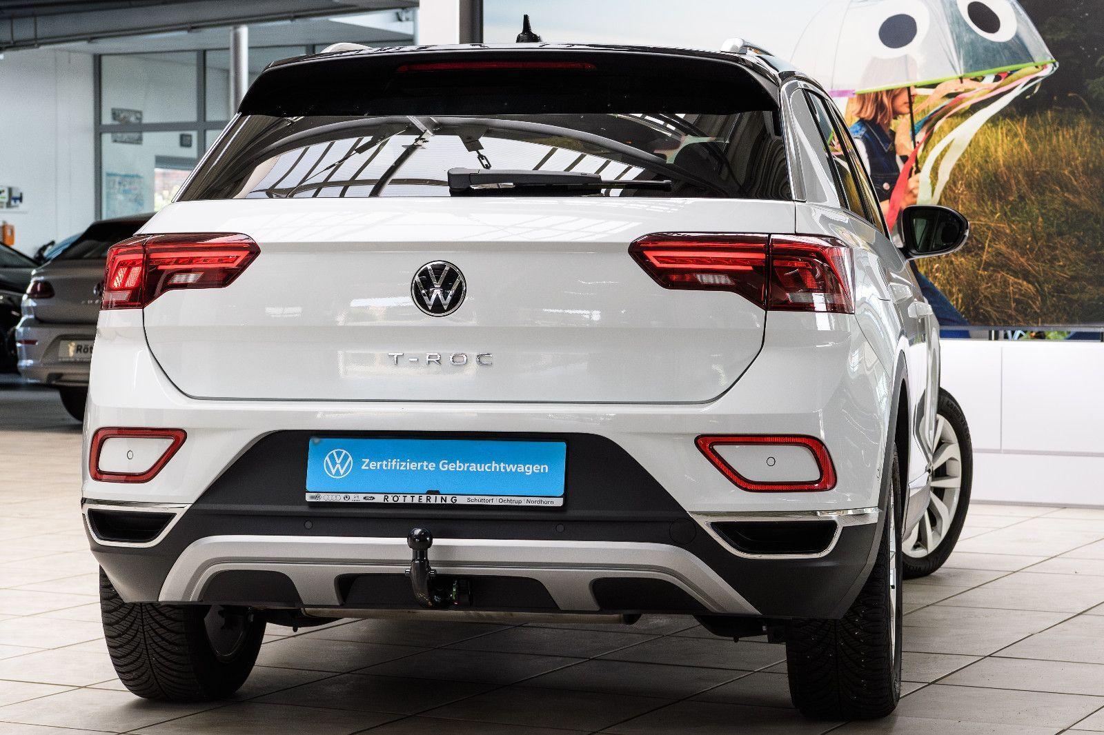 Volkswagen T-Roc Style 1.5 TSI DSG LED+AHK+NAVI+ACC+APP+SHZ