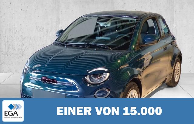 Fiat 500e Navi Soundsystem JBL Apple CarPlay Android Auto Klimaautom Fahrerprofil DAB