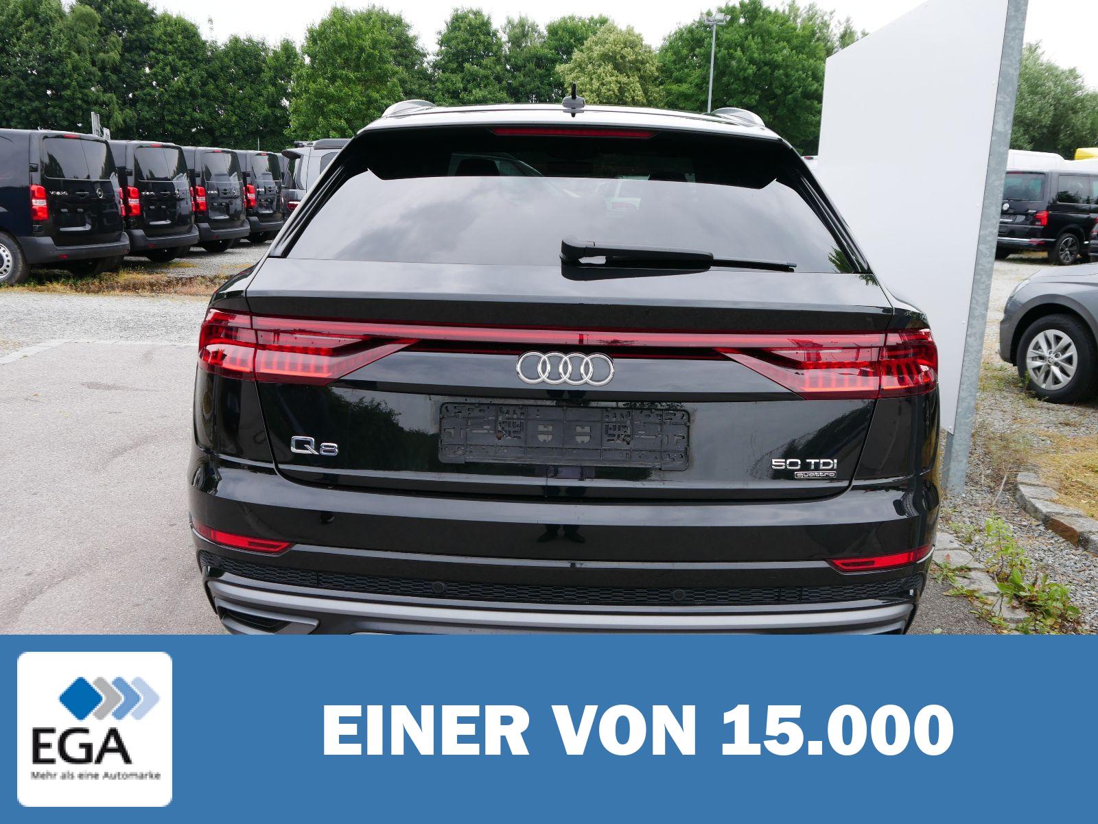 Audi Q8 50 TDI QUATTRO TIPTRONIC S-LINE * 22 ZOLL * LEDER * AHK * ADAPTIVE AIR SUSPEN
