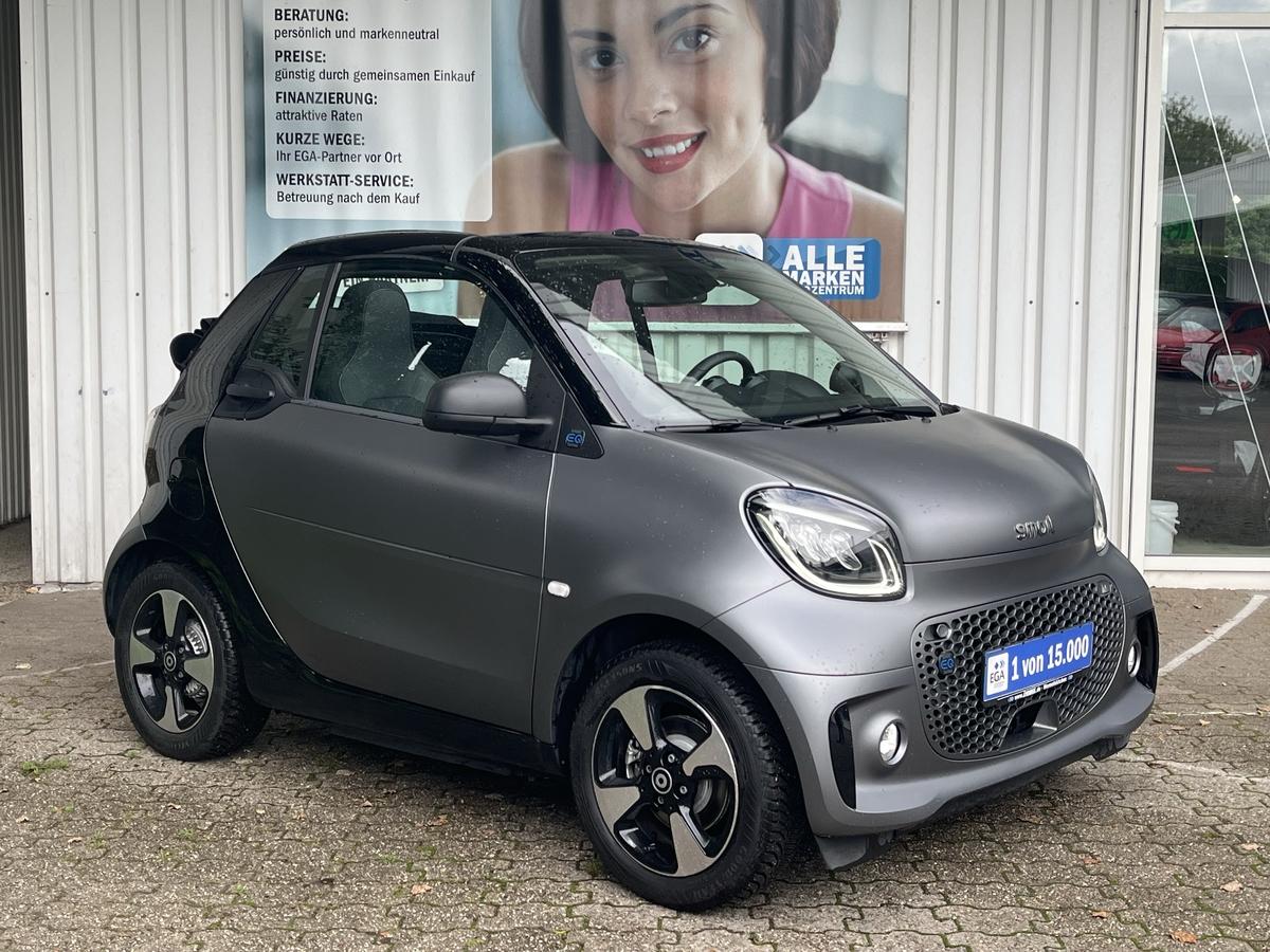Smart ForTwo EQ cabrio*EXCLUSIVE*22kW*CAM*MEDIA*SHZ*ALU*ALLW*LED*