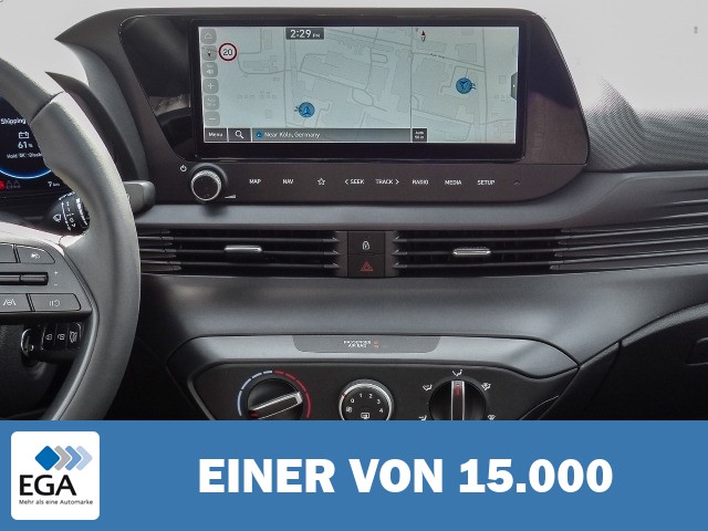 Hyundai i20 Trend Navi Digitales Cockpit Apple CarPlay Android Auto Fahrerprofil