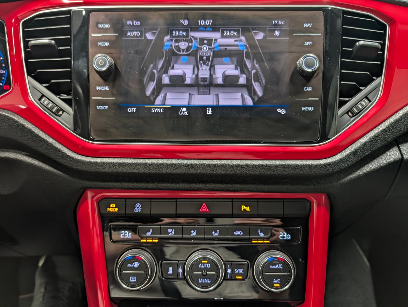 Volkswagen T-Roc Sport LED/Navi/Stdhzg/SHZ/Kam/el.Heck/17LM