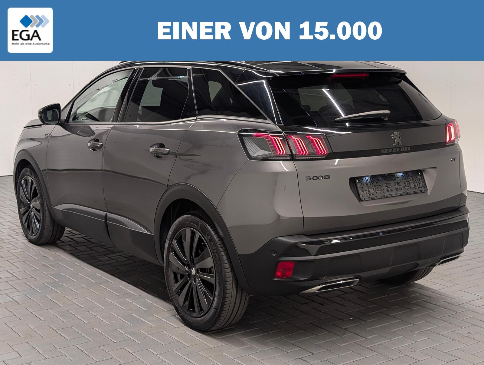 Peugeot 3008 GT LED/Navi/Pano/el.Heck/SHZ/360°Kam/19-LM