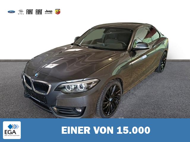 BMW 218 d Coupe Advantage SHZ Navi LED PDC Keyless Klimaautom RFK Licht- & Regensens