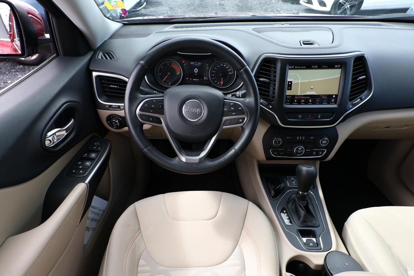 Jeep Cherokee 2,2 M-Jet 195 Aut. Longitude LED ACC