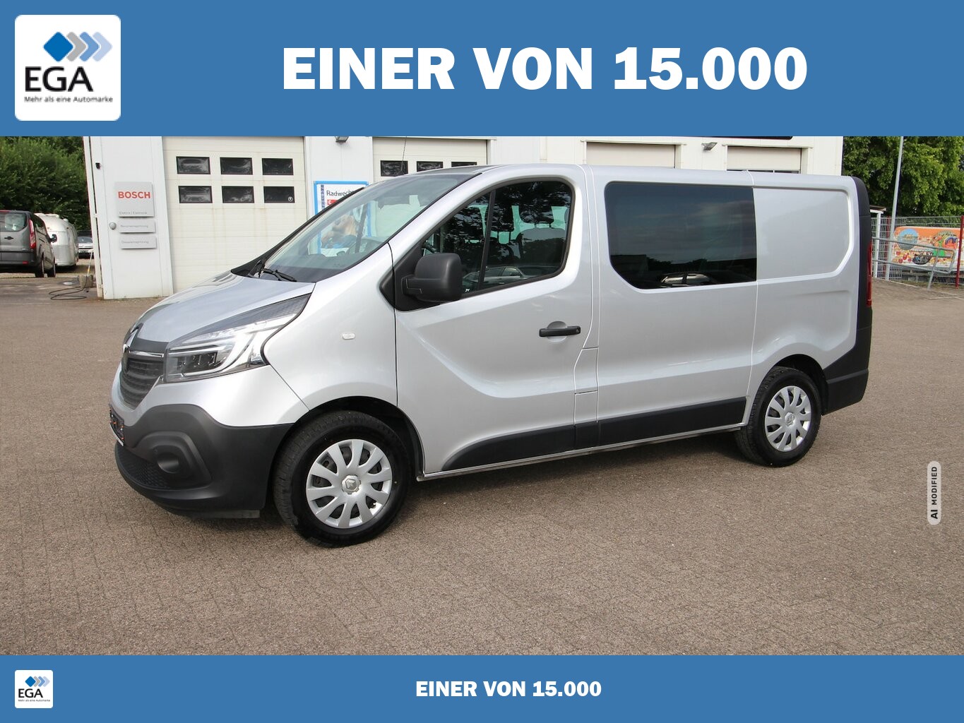 Renault Trafic DoKa Energy dCi 170 6-SITZ+LED+AHK+NAVI...