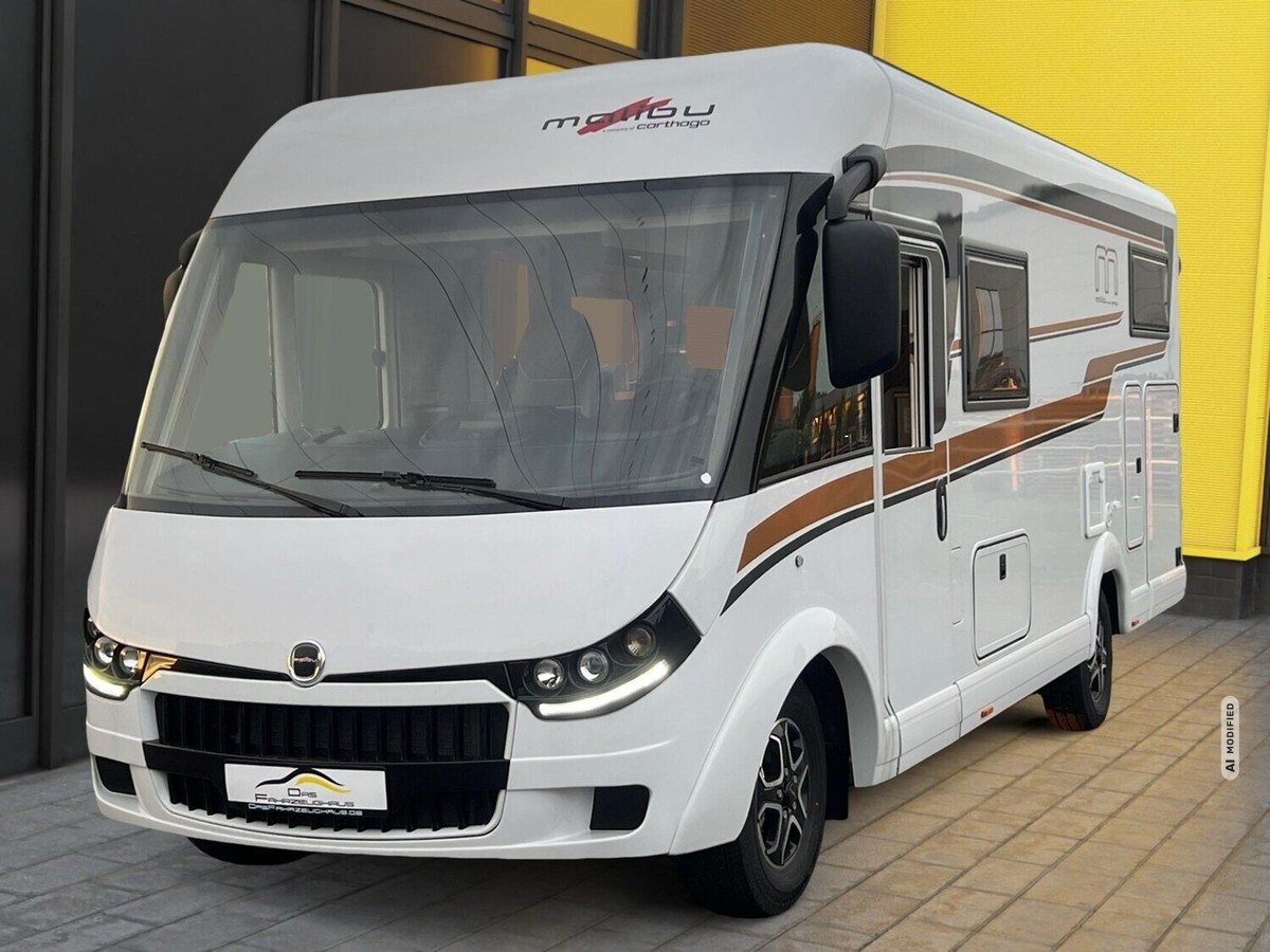 Malibu I 430 KB LE comfort Markise+TV+Kaffeem.+Navi
