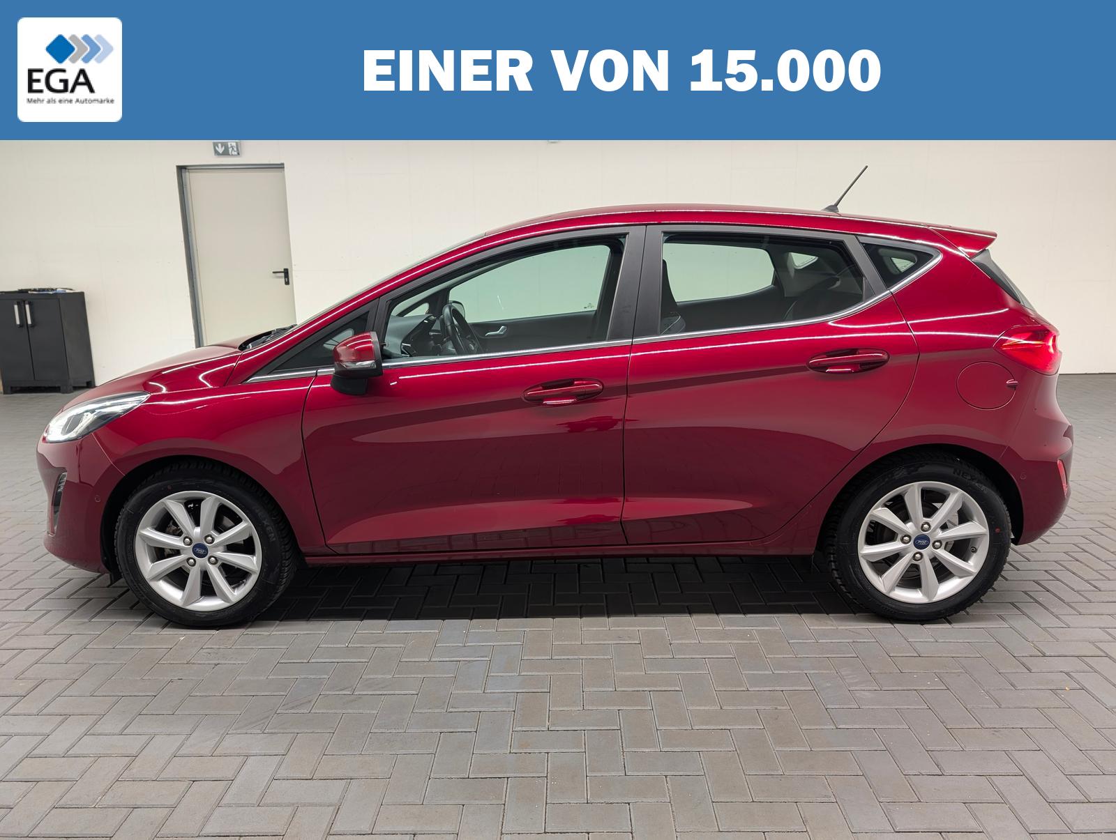 Ford Fiesta Titanium Navi/Kam/SHZ/Tempomat/16-Zoll