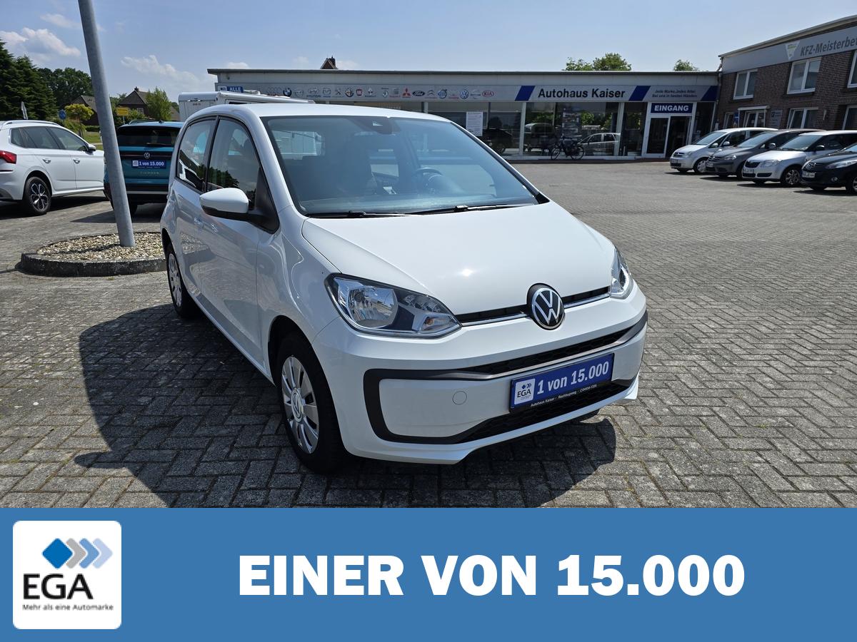 Volkswagen up! 1.0 MPI BMT Rückfahrkamera-Klima-Ganzjahresreifen