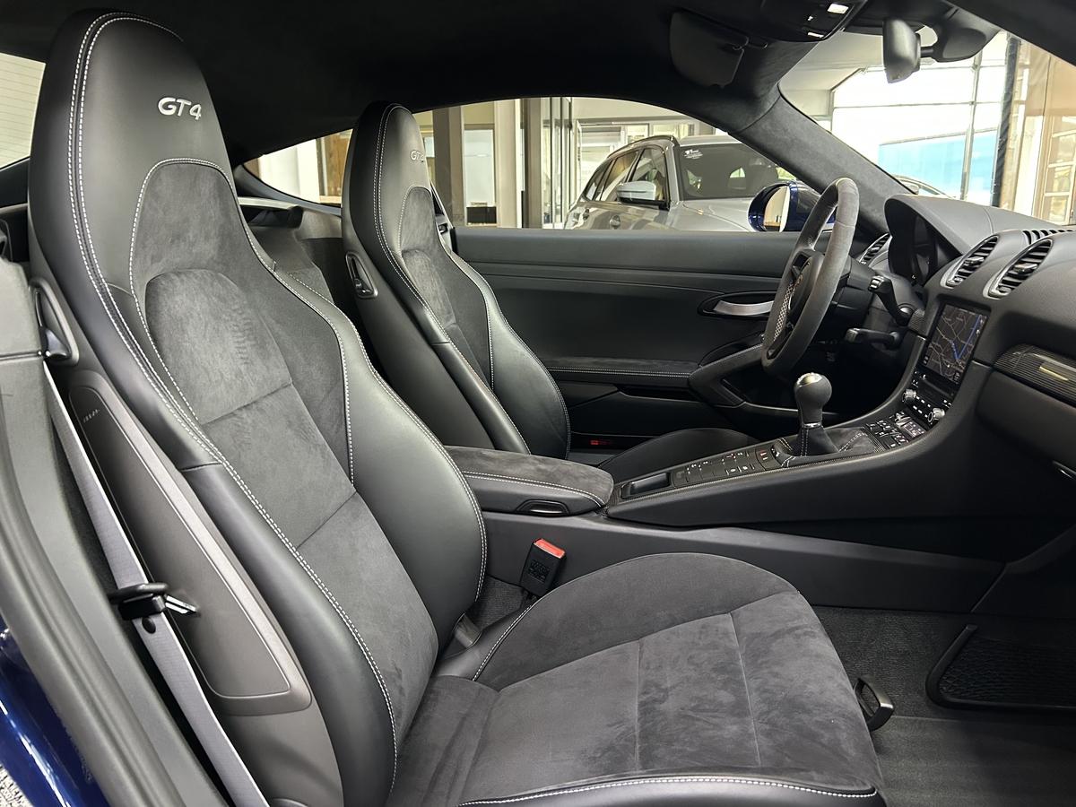 Porsche Cayman  718 GT4 4.0 OPF Sport-Chrono Navi Carbon APPROVED