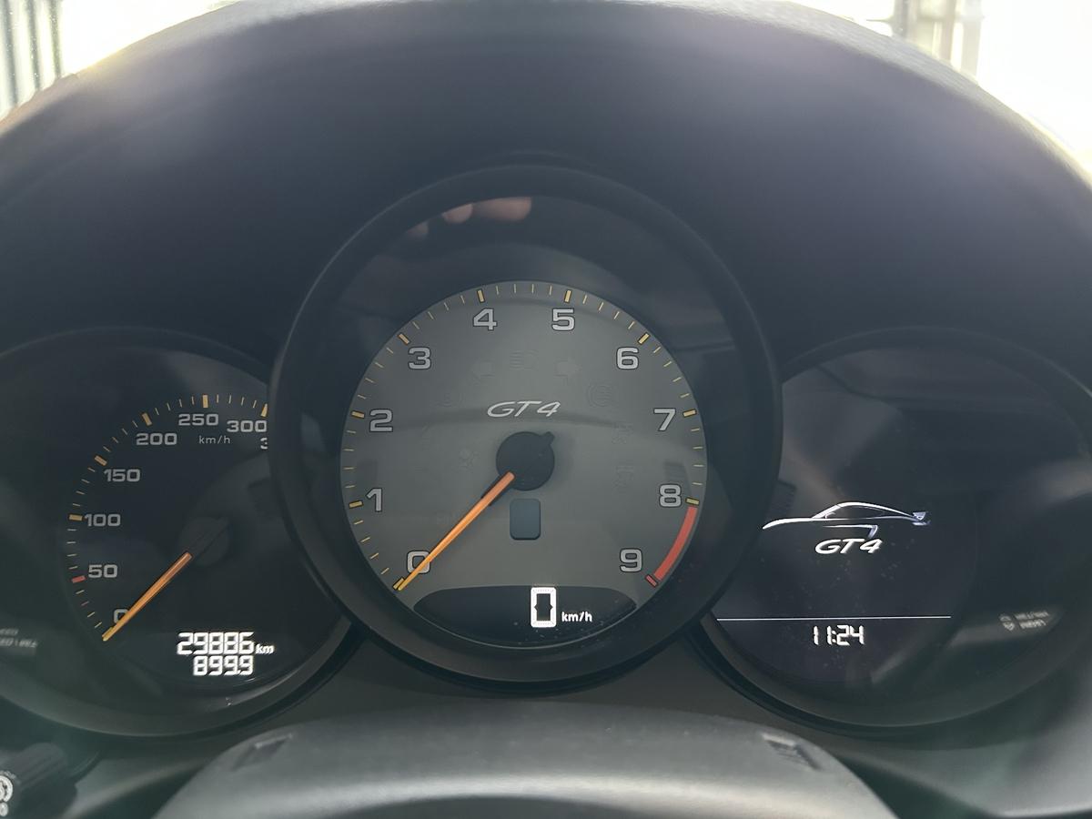 Porsche Cayman  718 GT4 4.0 OPF Sport-Chrono Navi Carbon APPROVED