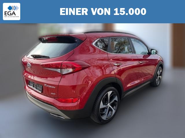 Hyundai Tucson Premium 4WD 1.6 +LEDER+KLIMA+RFK+PDC+SHZ+UVM+