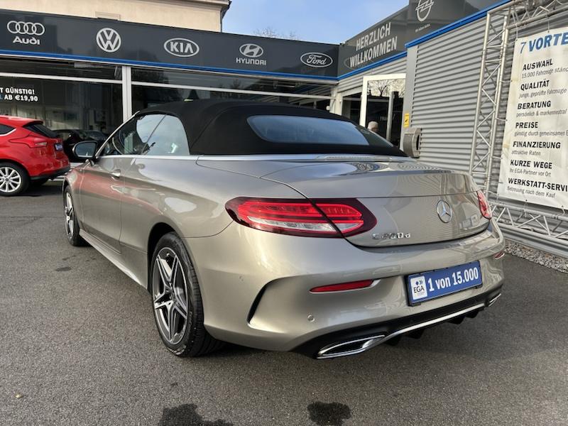 Mercedes-Benz C 200 d CABRIO AMG LINE KLIMA*LEDER*SHZG*NAVI*LED*R-CAM