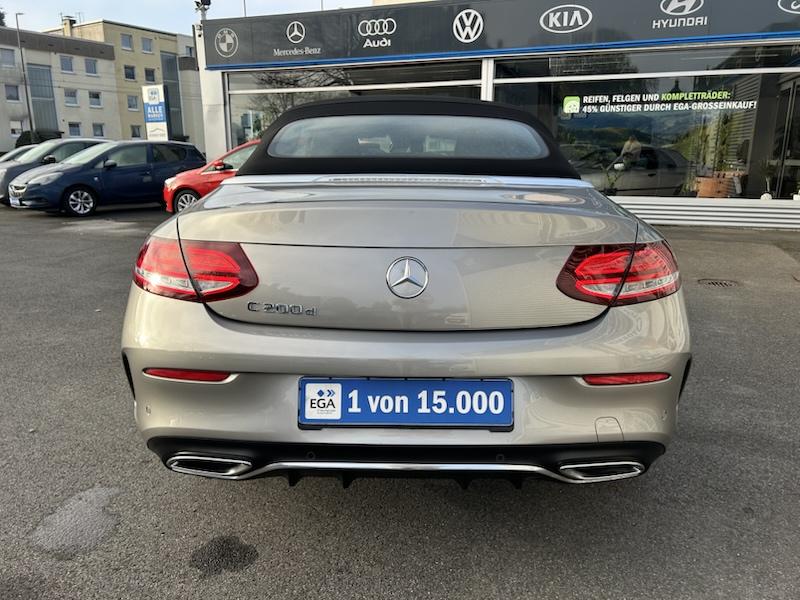 Mercedes-Benz C 200 d CABRIO AMG LINE KLIMA*LEDER*SHZG*NAVI*LED*R-CAM
