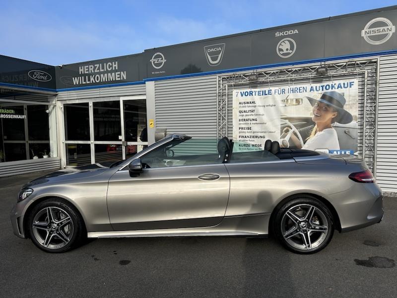 Mercedes-Benz C 200 d CABRIO AMG LINE KLIMA*LEDER*SHZG*NAVI*LED*R-CAM
