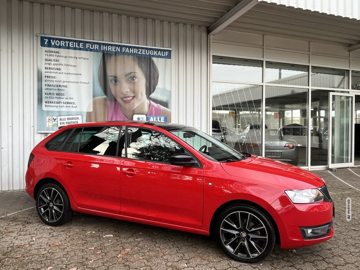 Skoda Rapid Spaceback 1.2 TSI*Style Plus*PANORAMA*XENON*PDC*17