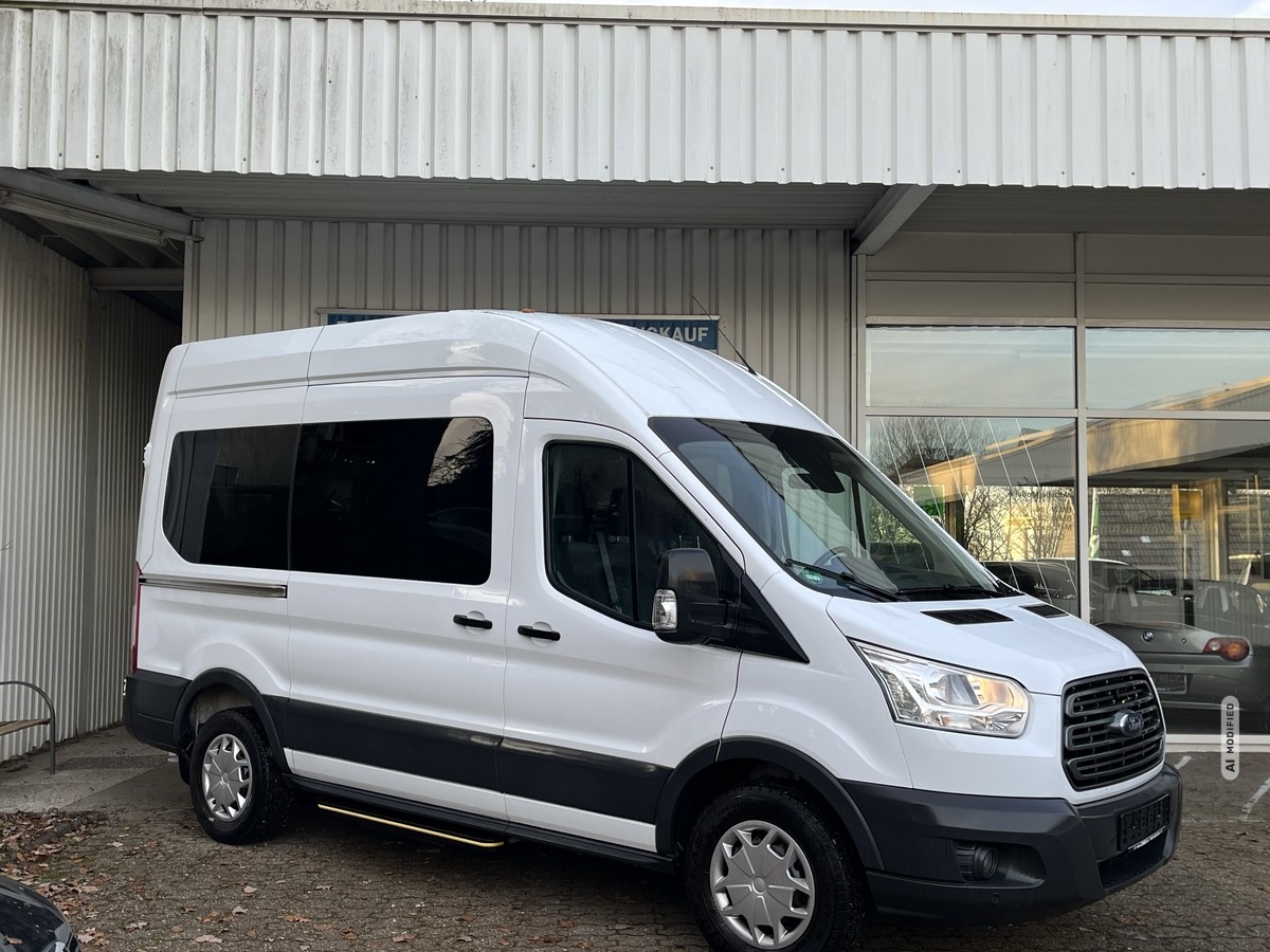 Ford Transit L2H3*AHK*KAMERA*EL.TRITTSTUFE*9-SITZER*TEMPOMAT