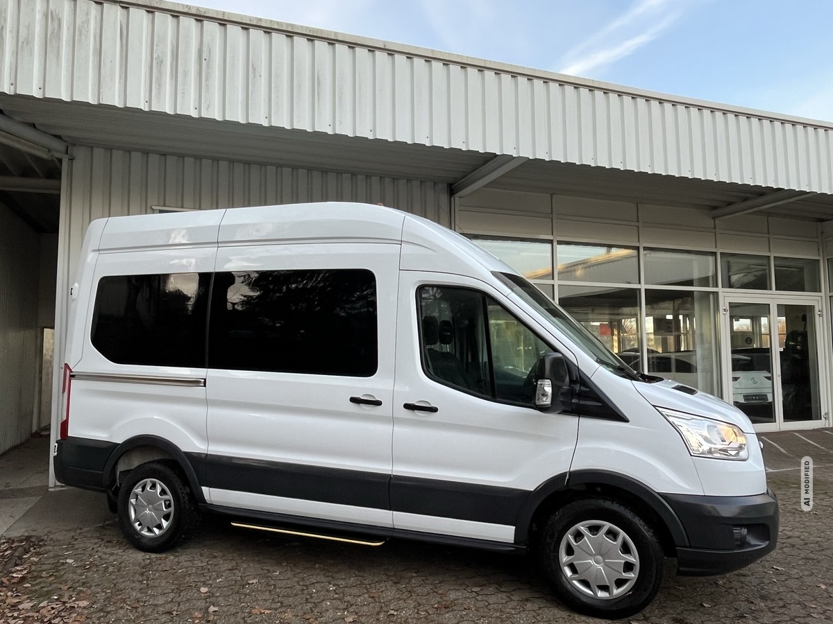 Ford Transit L2H3*AHK*KAMERA*EL.TRITTSTUFE*9-SITZER*TEMPOMAT