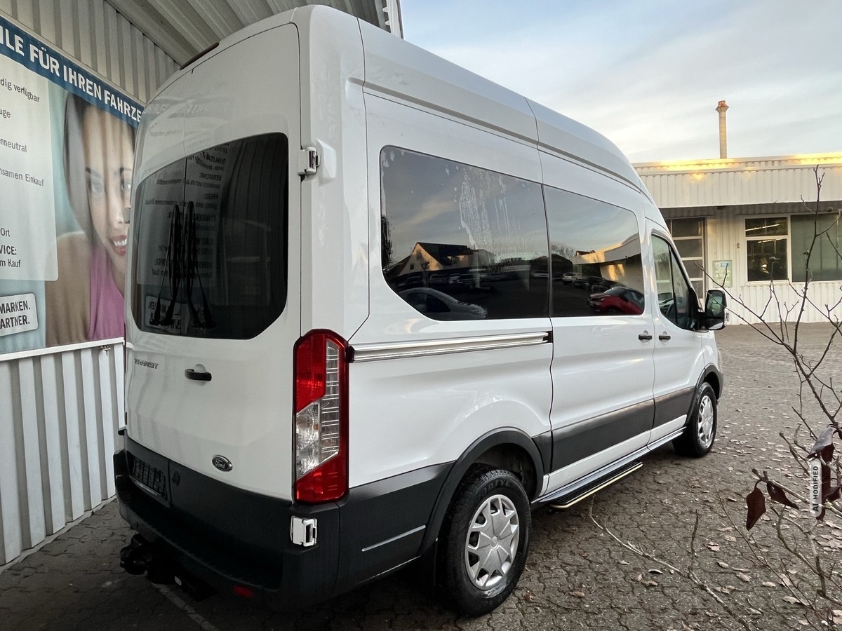 Ford Transit L2H3*AHK*KAMERA*EL.TRITTSTUFE*9-SITZER*TEMPOMAT