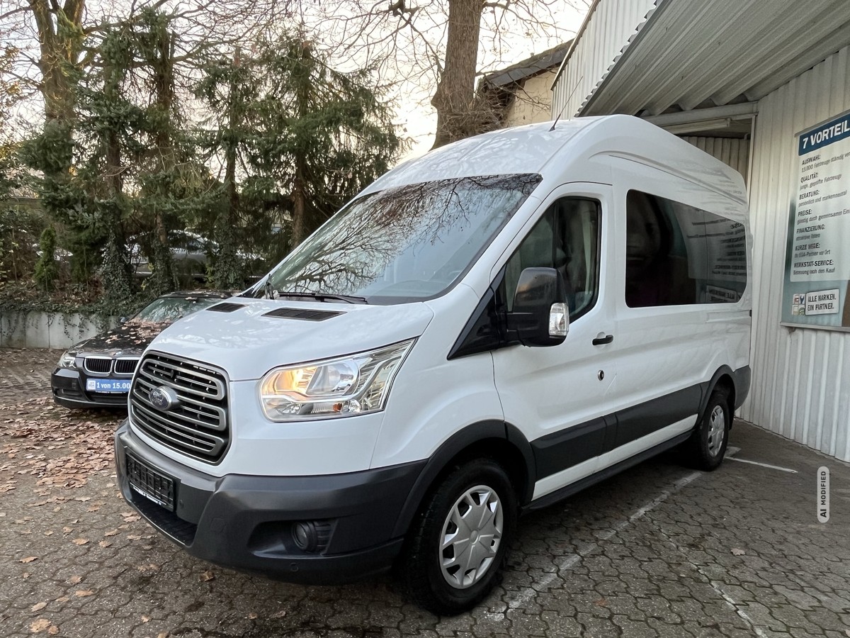 Ford Transit L2H3*AHK*KAMERA*EL.TRITTSTUFE*9-SITZER*TEMPOMAT