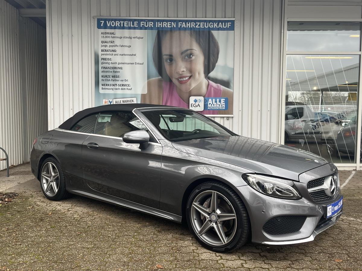 Mercedes-Benz C 200 CABRIO*AMG*CAM*LED PERF*SHZ*PARK PKT*LEDER*AIRSCARF