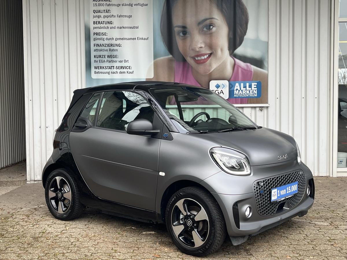 Smart ForTwo EQ cabrio*EXCLUSIVE*22kW*CAM*MEDIA*ALU*ALLW*LED*SHZ*