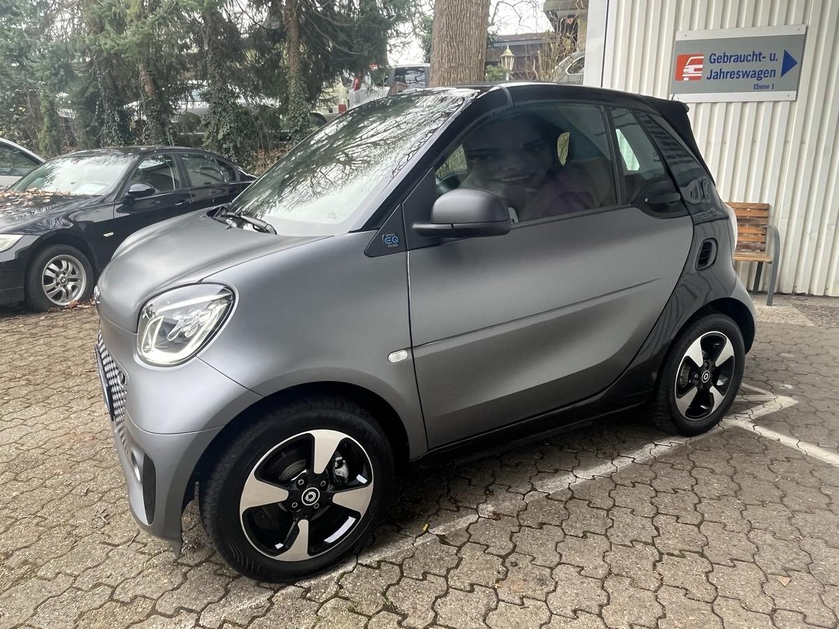 Smart ForTwo EQ cabrio*EXCLUSIVE*22kW*CAM*MEDIA*ALU*ALLW*LED*SHZ*