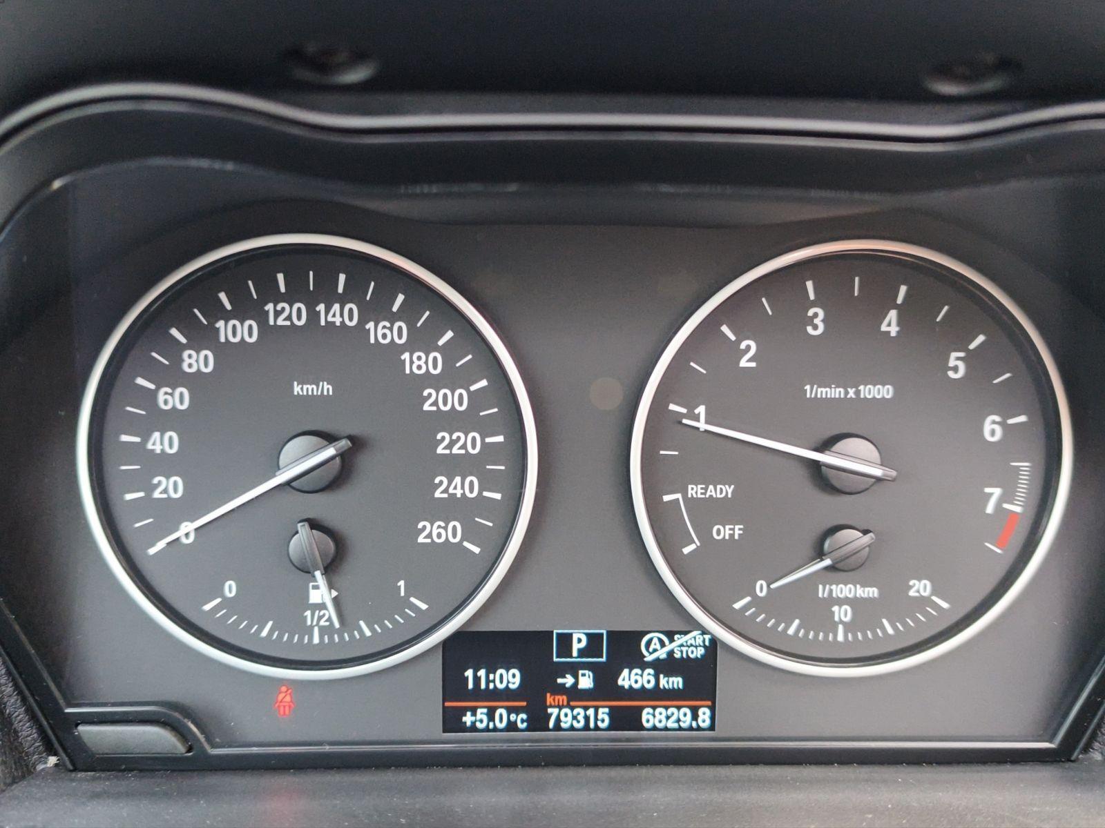 BMW 218 i Cabrio Aut./Leder/SHZ/Navi/PDC v.+h