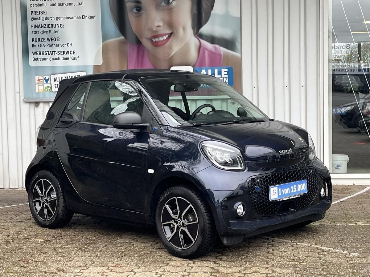 Smart ForTwo EQ cabrio*EXCLUSIVE*22kW*CAM*MEDIA*ALU*ALLW*LED*SHZ*