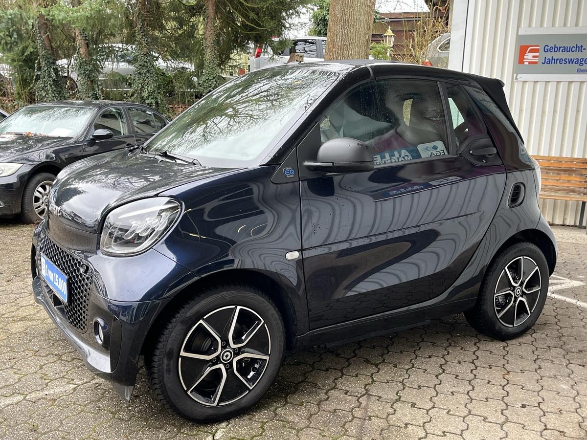 Smart ForTwo EQ cabrio*EXCLUSIVE*22kW*CAM*MEDIA*ALU*ALLW*LED*SHZ*