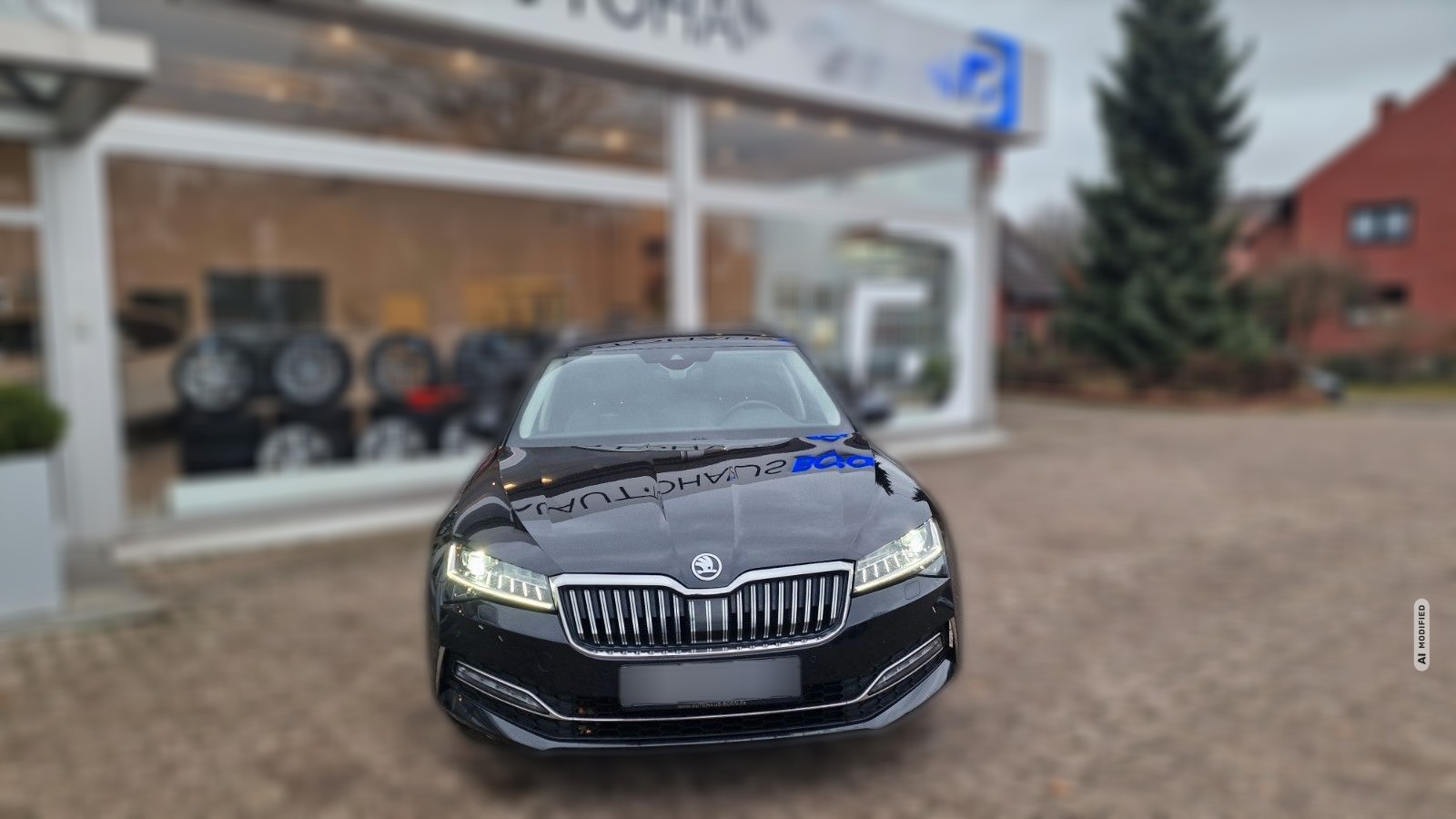Skoda Superb Combi L&K AHK PANORAMA