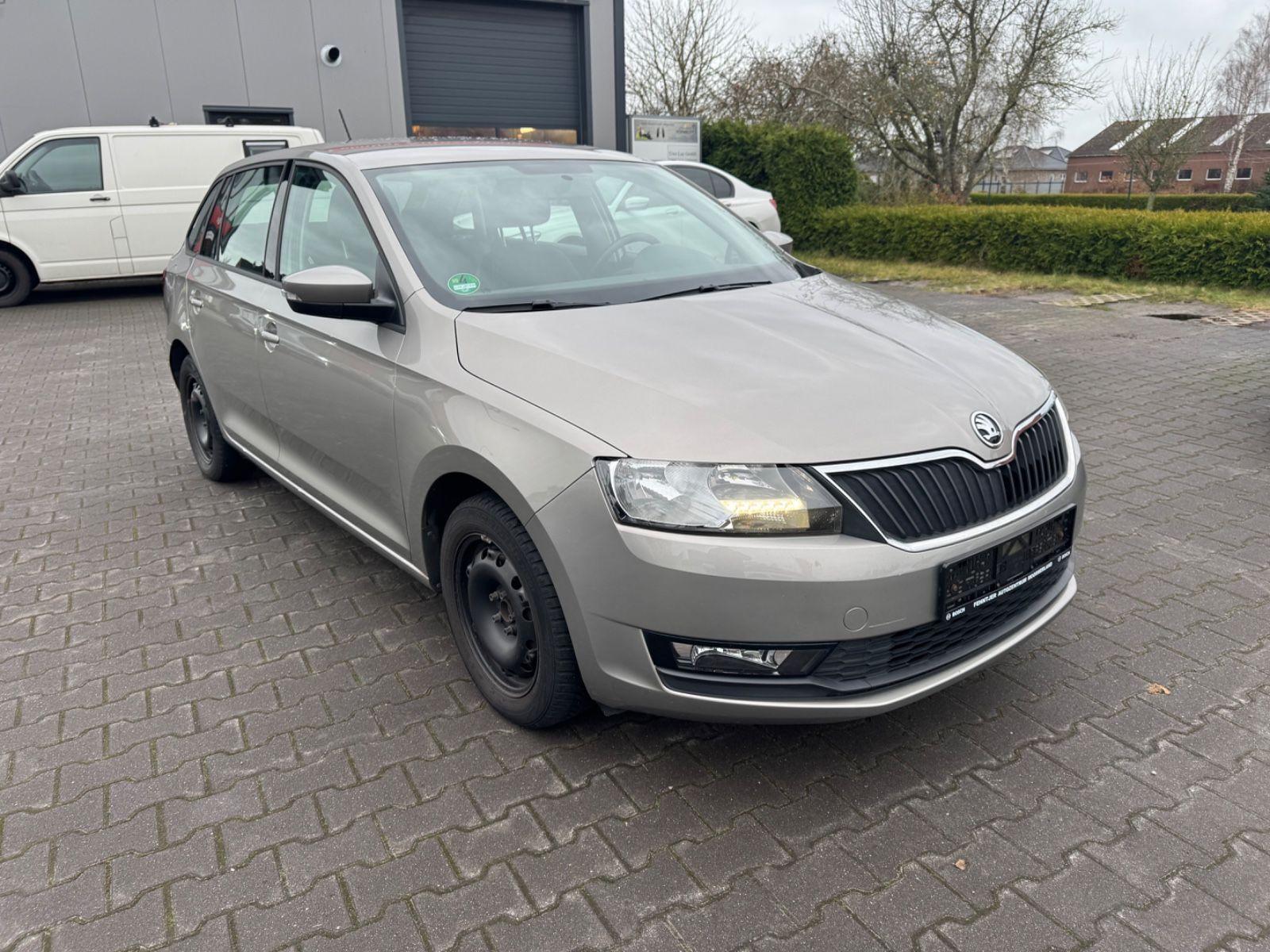 Skoda Rapid Spaceback Ambition PDC MFL Temp SHZ 1 Hand