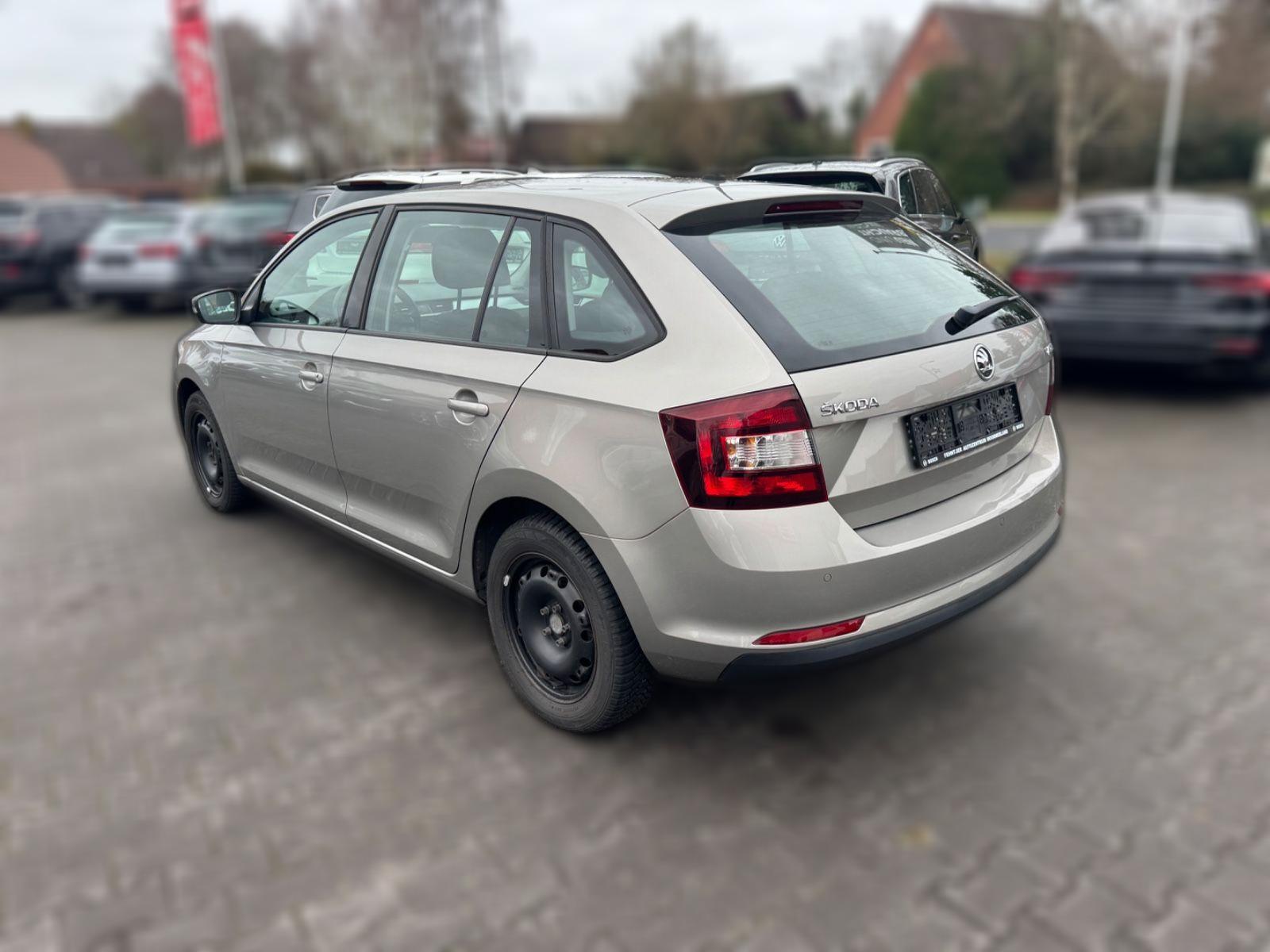 Skoda Rapid Spaceback Ambition PDC MFL Temp SHZ 1 Hand