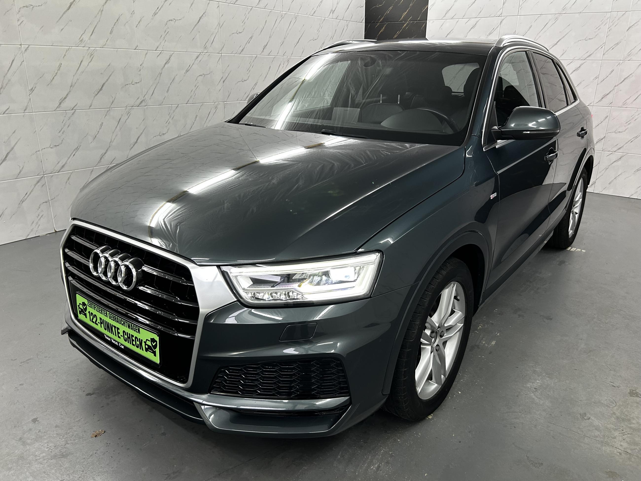Audi Q3 3xS-Line+AHK+Leder+LED+Navi+Temp+SHZ+PDC