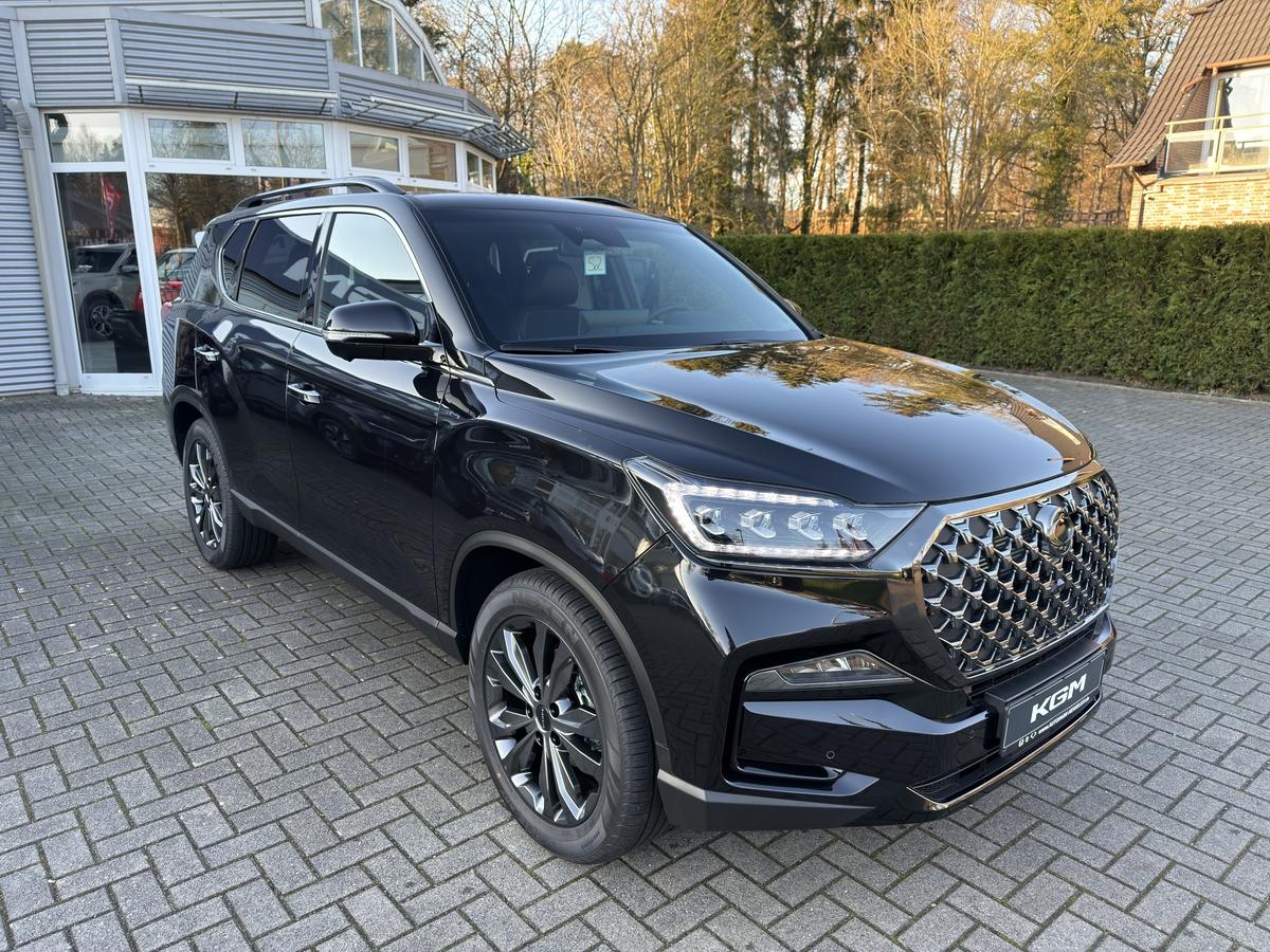 KGM Rexton Black 2.2 e-XDi Wildleder
