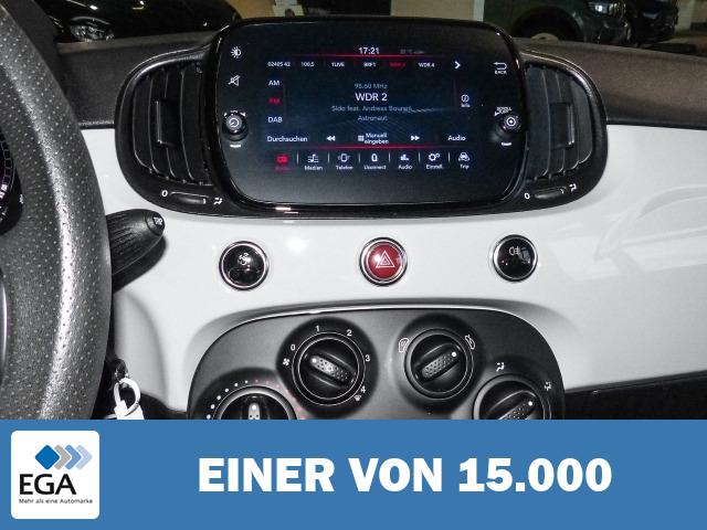 Abarth 595 Apple CarPlay Android Auto DAB Tel.-Vorb. PDC Berganfahrass.