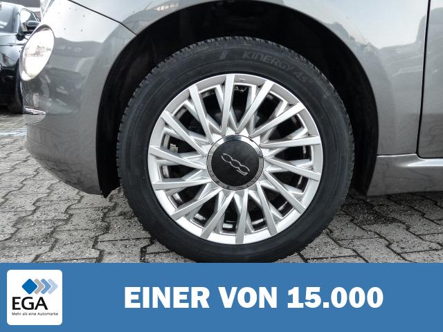 Fiat 500C Lounge Faltdach Navi Apple CarPlay Android Auto Klimaautom Musikstreaming D