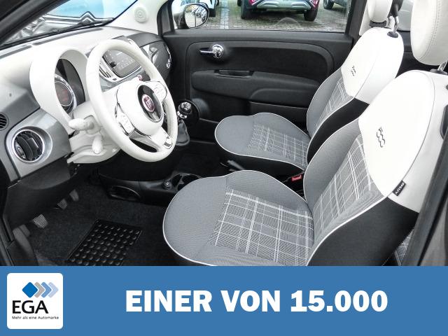 Fiat 500C Lounge Faltdach Navi Apple CarPlay Android Auto Klimaautom Musikstreaming D