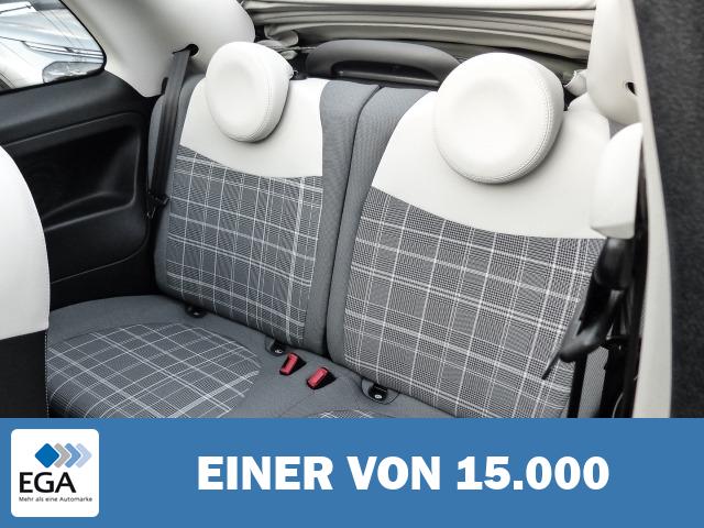 Fiat 500C Lounge Faltdach Navi Apple CarPlay Android Auto Klimaautom Musikstreaming D