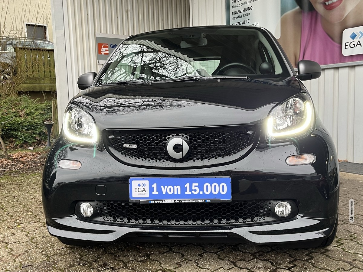 Smart ForTwo BRABUS DCT6G 109PS 18 TKM DCT PANO JBL NAVI SHZ PDC 