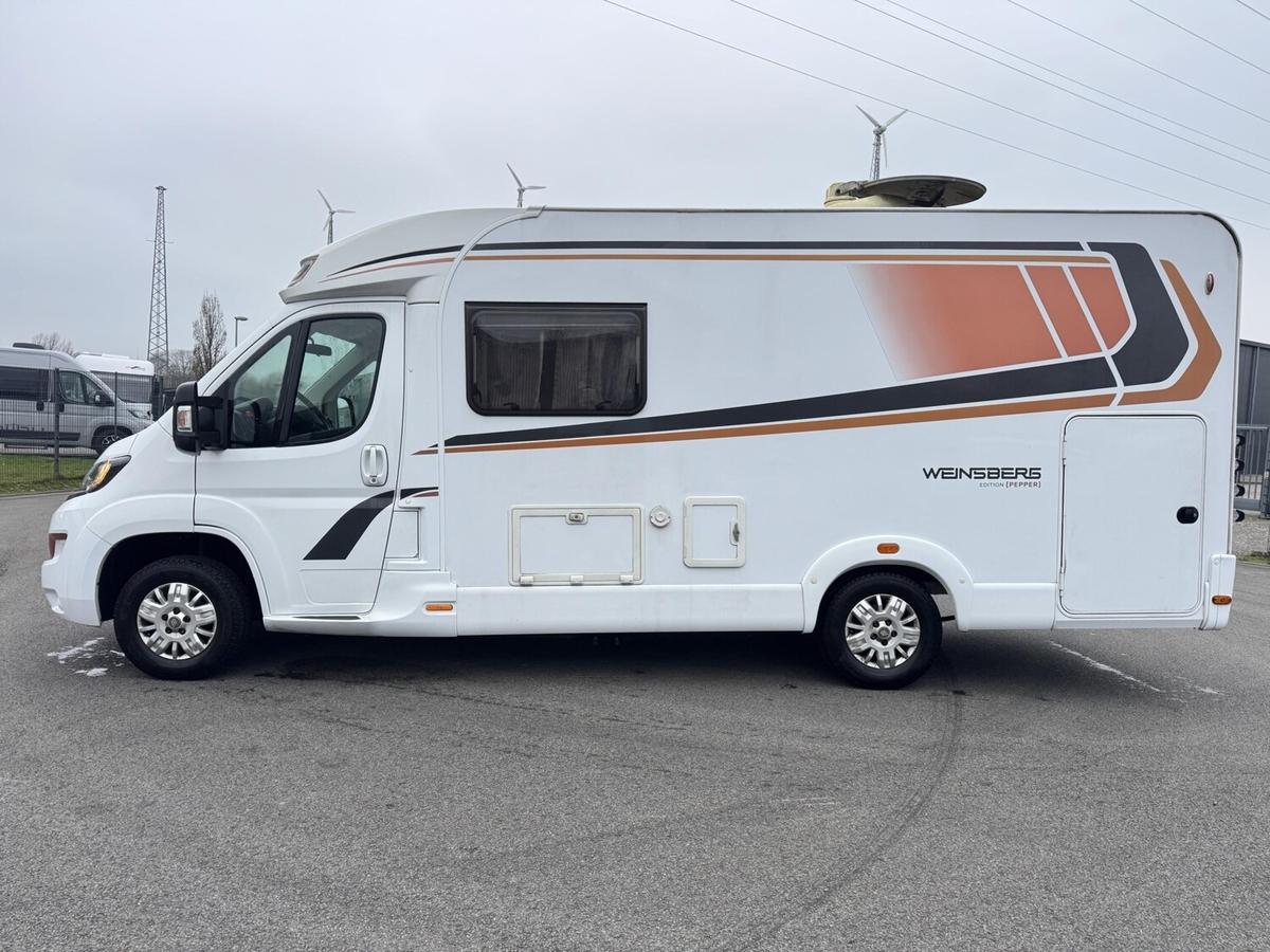 Weinsberg CaraCompact 600 MEG Pepper Markise+Sat TV+Fahrradträger